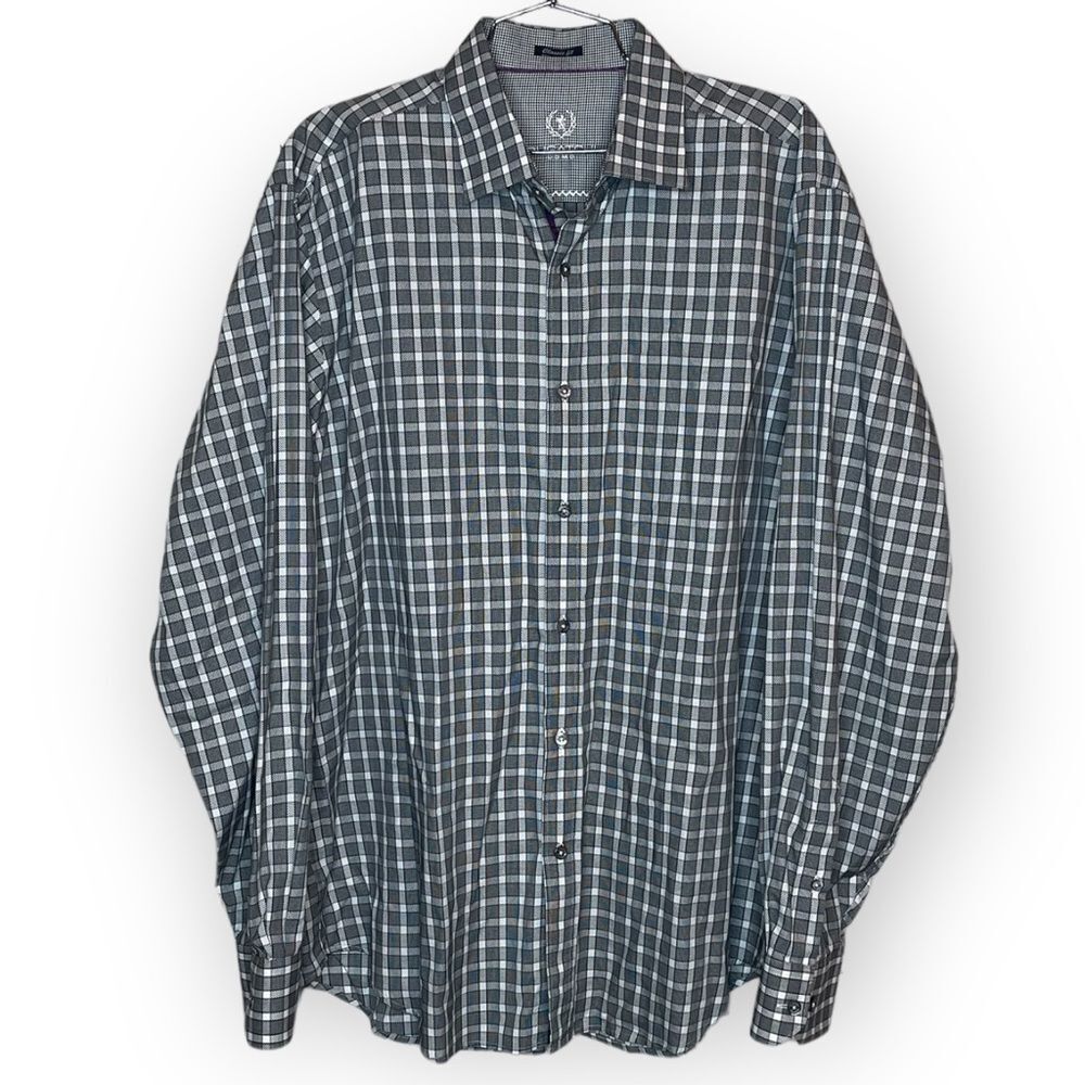 Bugatchi Mens Button Down Size Large - image 1
